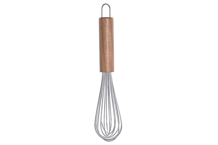 DKD Home Decor Set de Batidoras INOX ACACIA 26 Natural