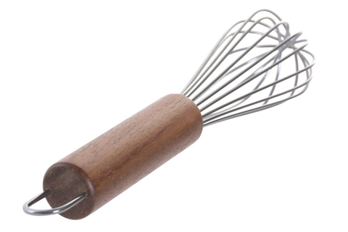 DKD Home Decor Set de Batidoras INOX ACACIA 26 Natural