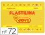 Jovi Plastilina Amarillo Oscuro Unidad Tamaño Grande +350g