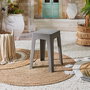 Home Deco Factory Taburete Apilable Gris Essentiel