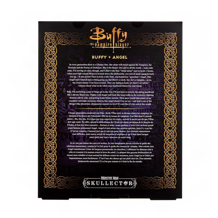 Monster High Pack 2 Muñecos Buffy y Angel Skullector Monster High Pack 2 Muñecos Buffy y Angel Skullector