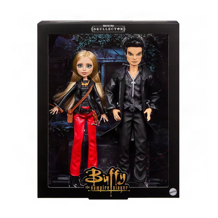 Monster High Pack 2 Muñecos Buffy y Angel Skullector Monster High Pack 2 Muñecos Buffy y Angel Skullector