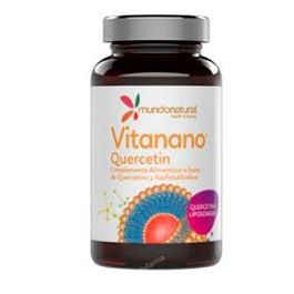 Mundonatural Quercetina Liposomada 30 Cápsulas - Antioxidante y Salud Cardiovascular, Ayuda en Alergias
