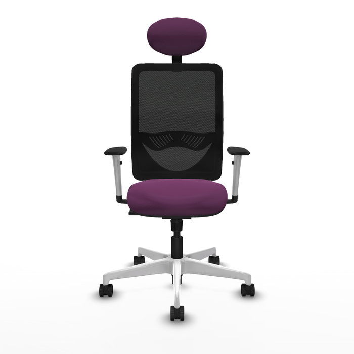PIQUERAS Y CRESPO Silla de oficina Zulema Morada con mecanismo Sincro PIQUERAS Y CRESPO Silla de oficina Zulema Morada con mecanismo Sincro