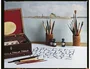 Brause Plumillas dibujo, caja de 50 unidades, color acero