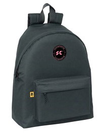 Mochila Escolar Kings League Kunisport Gris 33 x 42 x 15 cm