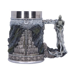 Nemesis Now Jarro Gondor El Señor de los Anillos 15 cm de altura tulipa de poliresina pintada a mano con licencia oficial