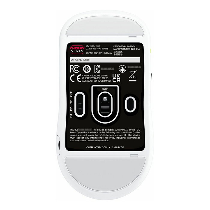 Cherry XTRFY M68 Pro Wireless - Ratón Inalámbrico Gaming Blanco Cherry XTRFY M68 Pro Wireless - Ratón Inalámbrico Gaming Blanco