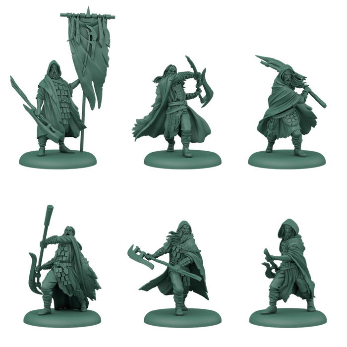 CMON Canción de Hielo y Fuego - Juego de Miniaturas: Segadores de la Casa Harlaw (Expansión) - EECMSI121 - Español