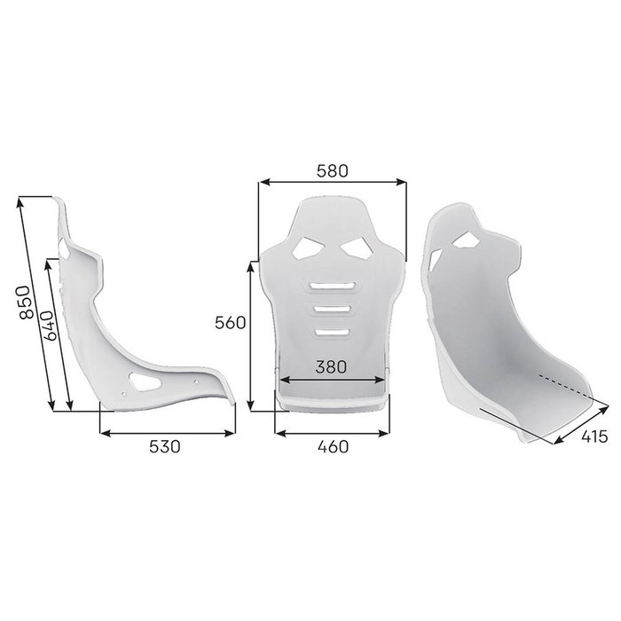 Omp Asiento RT Carbon FIA 8855-1999 en Piel y Alcantara Negro Omp Asiento RT Carbon FIA 8855-1999 en Piel y Alcantara Negro
