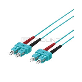 WP Cable de fibra óptica multimodo OM3 SC-SC 10 m