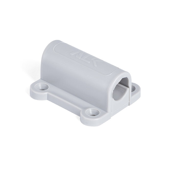 HERRAJES ALK Puente Guía Deslizante Para Tubo Acabado Gris HERRAJES ALK Puente Guía Deslizante Para Tubo Acabado Gris