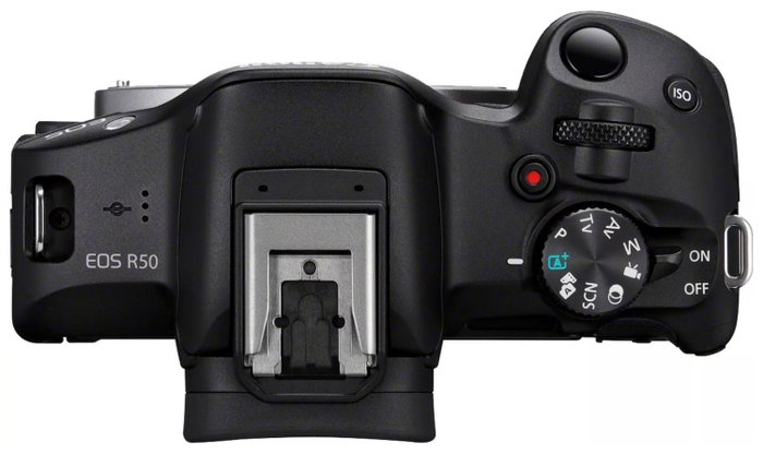 Canon EOS R50 con kit de lentes RF-S 18-45mm y RF-S 55-210mm, Negro