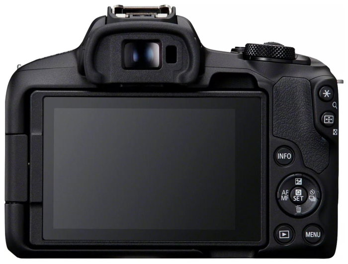 Canon EOS R50 con kit de lentes RF-S 18-45mm y RF-S 55-210mm, Negro