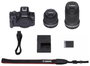Canon EOS R50 con kit de lentes RF-S 18-45mm y RF-S 55-210mm, Negro