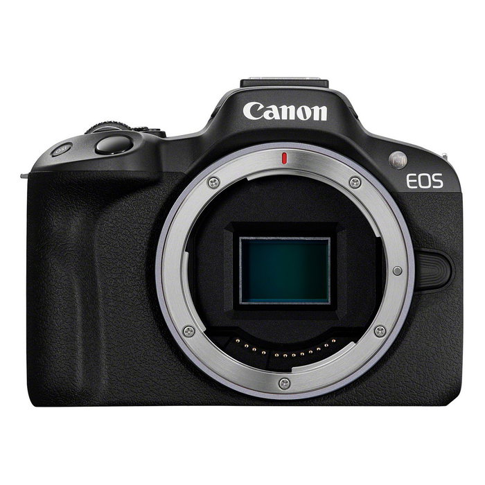 Canon EOS R50 Kit con lentes RF-S 18-45mm y RF-S 55-210mm, Negro