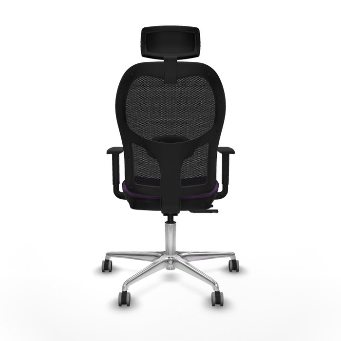 PIQUERAS Y CRESPO Silla de oficina Jorquera con mecanismo Sincro/Traslack, Morado y Negro PIQUERAS Y CRESPO Silla de oficina Jorquera con mecanismo Sincro/Traslack, Morado y Negro
