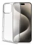 Celly GELSKIN1081 Funda TPU Transparente Resistente a Golpes para Apple iPhone 16 Pro Max - Compatible con Pantalla de 17.5 cm (6.9")