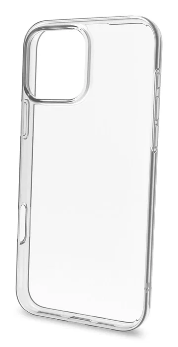 Celly GELSKIN1081 Funda TPU Transparente Resistente a Golpes para Apple iPhone 16 Pro Max - Compatible con Pantalla de 17.5 cm (6.9")