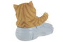 DKD Home Decor Set de 3 Lapiceros de Gato en Resina Multicolor