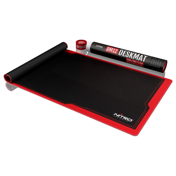 Nitro Concepts DM12 Deskmat XXL Negro/Rojo Nitro Concepts DM12 Deskmat XXL Negro/Rojo