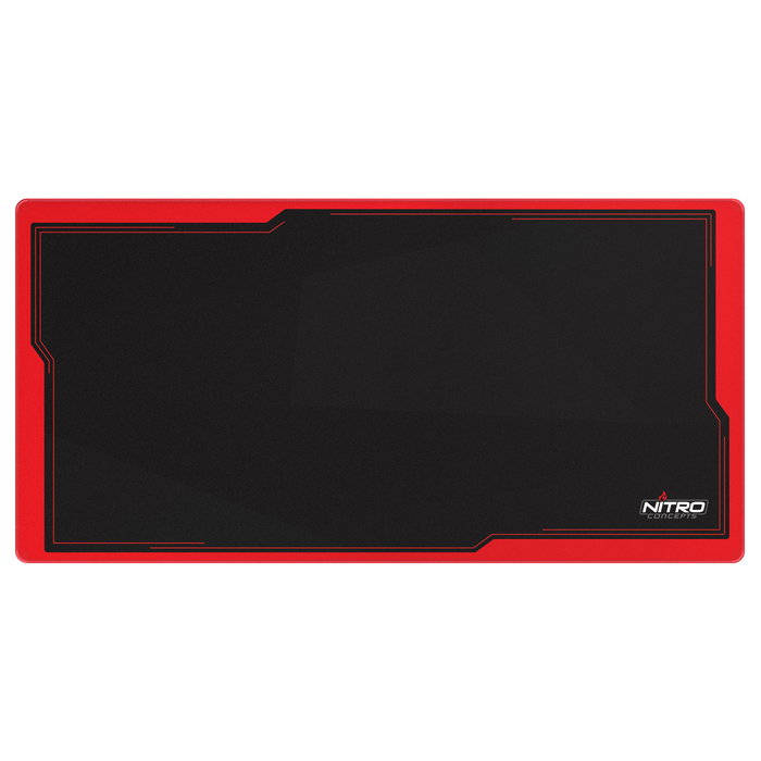 Nitro Concepts DM12 Deskmat XXL Negro/Rojo Nitro Concepts DM12 Deskmat XXL Negro/Rojo