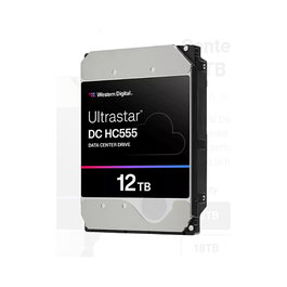 Western Digital Ultrastar DC HC555 12TB 3.5" SATA 6Gb/s - Unidad de disco duro HDD, 0B48720