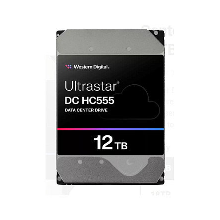 Western Digital Ultrastar DC HC555 12TB 3.5" SATA 6Gb/s - Unidad de disco duro HDD, 0B48720