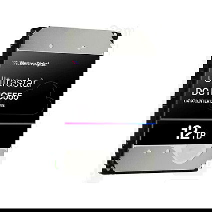 Western Digital Ultrastar DC HC555 12TB 3.5" SATA 6Gb/s - Unidad de disco duro HDD, 0B48720