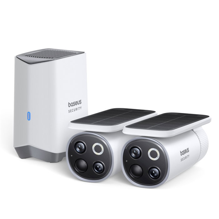 Baseus Security S1 Pro Kit de 2 Cámaras 3K Blanco