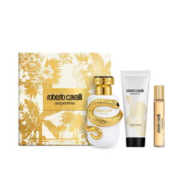 Roberto Cavalli Serpentine Eau de Parfum - Set Estuche 3 Piezas: Perfume 100 ml + Loción Corporal 100 ml + Perfume 7.5 ml