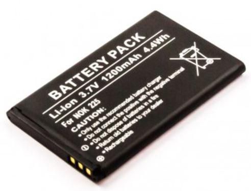 CoreParts Batería para Nokia Mobile 4.44Wh Li-ion 3.7V 1200mAh CoreParts Batería para Nokia Mobile 4.44Wh Li-ion 3.7V 1200mAh