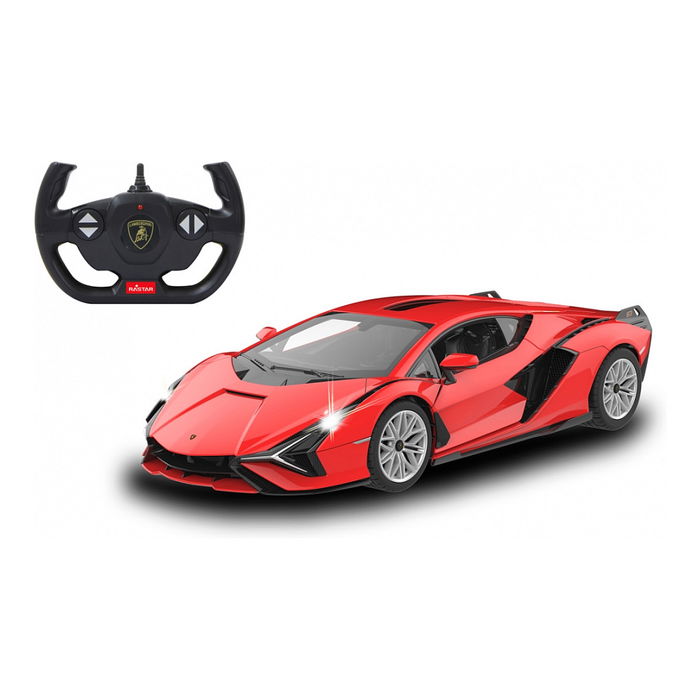Jamara JAMARA Lamborghini Sián - Coche Deportivo RC Eléctrico Listo para Correr 1:14 - Escala 355 mm - Rojo - Control 2.4 GHz - Para +6 Años Jamara JAMARA Lamborghini Sián - Coche Deportivo RC Eléctrico Listo para Correr 1:14 - Escala 355 mm - Rojo - Control 2.4 GHz - Para +6 Años