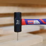 Workpro Martillo de cantero de 1000 g con mango de fibra de vidrio