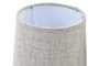 DKD Home Decor Lámpara Sobremesa 15x27x15 cm Cerámica y Lino Pack 4 Unidades