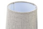 DKD Home Decor Lámpara de Sobremesa de Cerámica y Lino Surtido