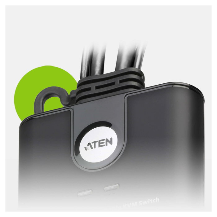 Aten CS22HF Switch KVM de 2 puertos USB/HDMI Full HD Aten CS22HF Switch KVM de 2 puertos USB/HDMI Full HD