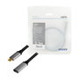 LogiLink Cable USB 3.2 Gen2 Type-C, C/M a C/F, 10 Gbps, 100W, 4K, 0,5 m, negro/gris