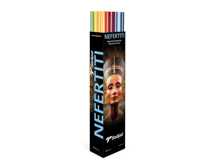 Sadipal Papel Kraft Verjurado Nefertiti Collection Surtido 30 Rollos Sadipal Papel Kraft Verjurado Nefertiti Collection Surtido 30 Rollos