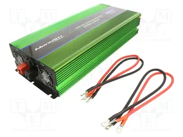 Qoltec Monolith Convertidor de tensión 12V a 230V Onda Senoidal Pura con LCD y UPS
