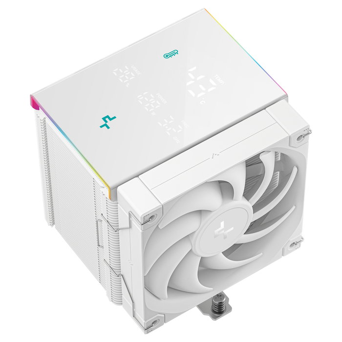 DeepCool AK500 DIGITAL PRO White Refrigerador de Aire 12cm Blanco