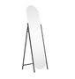 DKD Home Decor Espejo Vestidor Loft Negro Hierro Cristal 4 x 170 x 50 cm