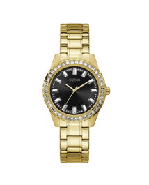 GUESS GW0111L2 Sparkler Dorado con Esfera Negra