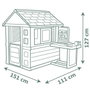 Smoby Casa Nature con Banco de Trabajo 145x110x127 cm