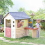 Smoby Casa Nature con Banco de Trabajo 145x110x127 cm
