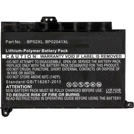 CoreParts Batería para portátil HP 40.28Wh Li-Pol 7.6V 5300mAh Negro