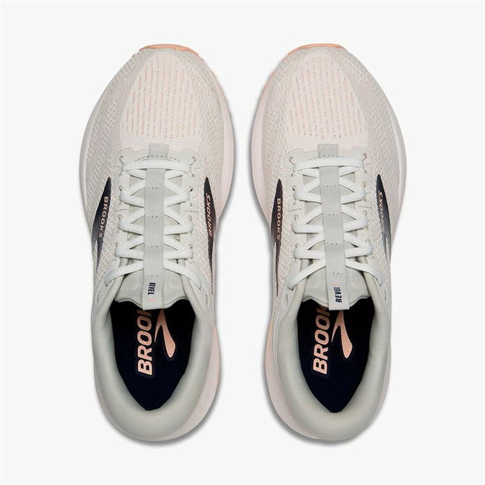 Zapatillas de Running para Adultos Brooks Revel 7 Beige