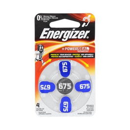 Energizer Pilas Para Audífono AC675 4Ud.