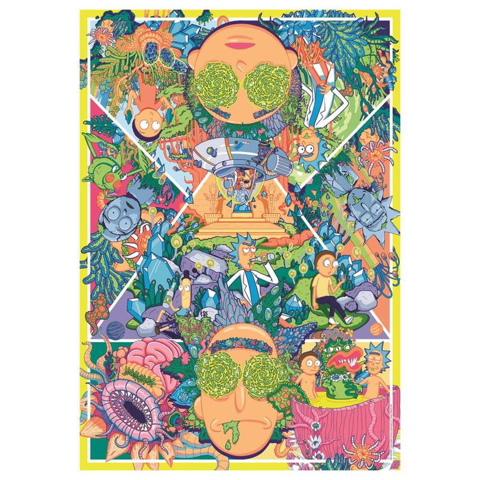 CLEMENTONI Puzzle Rick and Morty 2 1000 Piezas