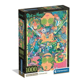 CLEMENTONI Puzzle Rick and Morty 2 1000 Piezas